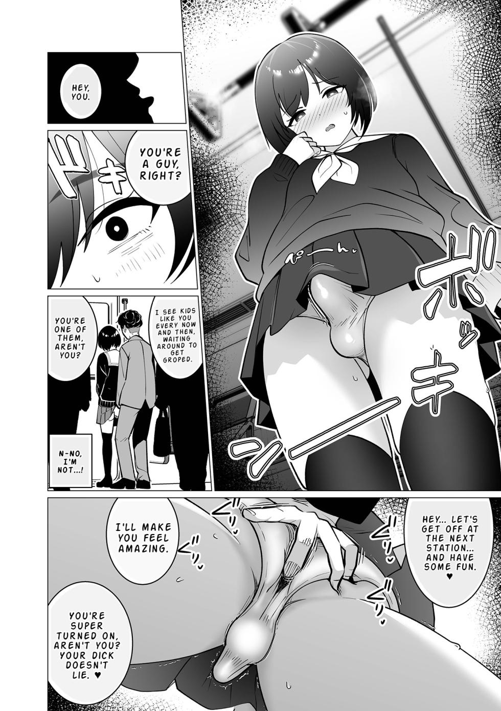 [Garasu Hokou] Sekuhara ♂ Kaisoku Chien Nashi! | Sexual Harassment ♂ Express Service, No Delays! (Web Otoko no Ko-llection! S Vol. 117) [English] [LKK•Scans] [Digital] - Page 4