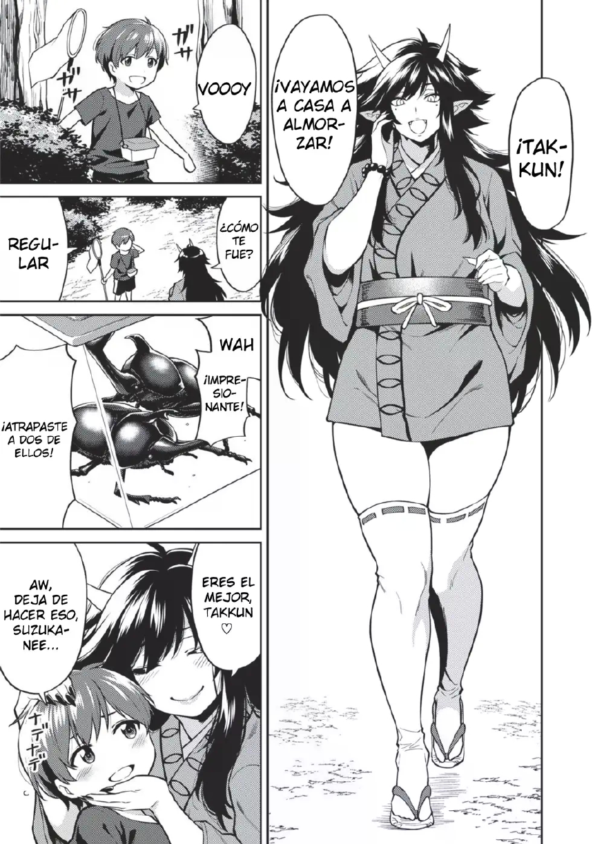 [Uchuusen Shoujigou (Shouji Nigou)] Takkun to Kitsune no Onee-san [Spanyol-BR] - Page 4