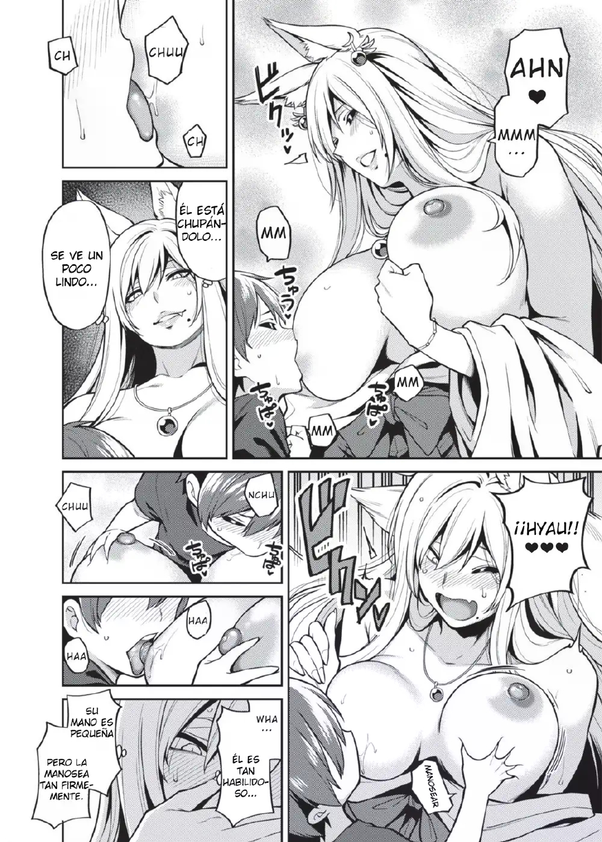 [Uchuusen Shoujigou (Shouji Nigou)] Takkun to Kitsune no Onee-san [Spanyol-BR] - Page 9