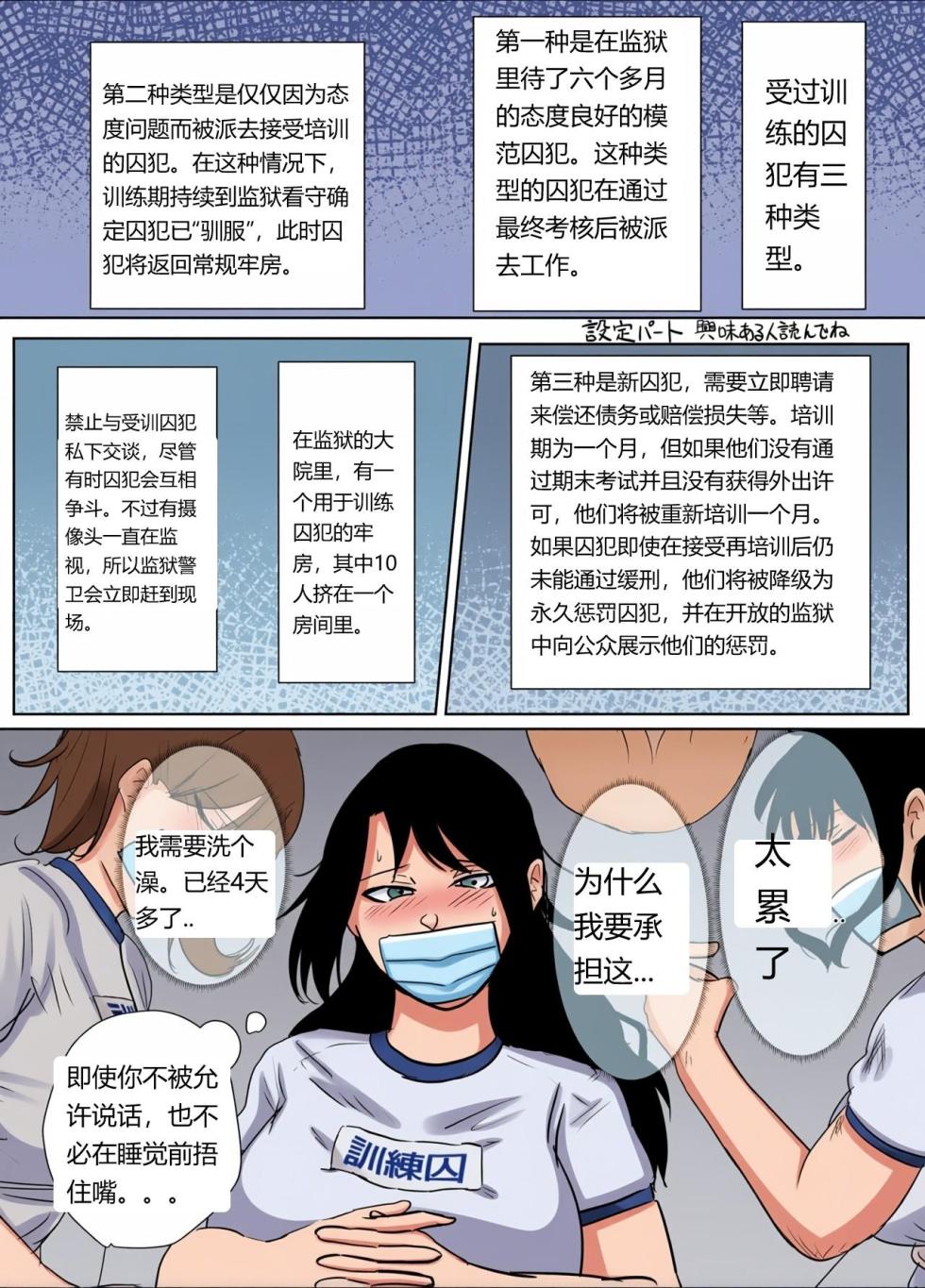 [ハイロゥ]瞭子の反省物語２ 特訓!訓練囚(Chinese)上色 - Page 8