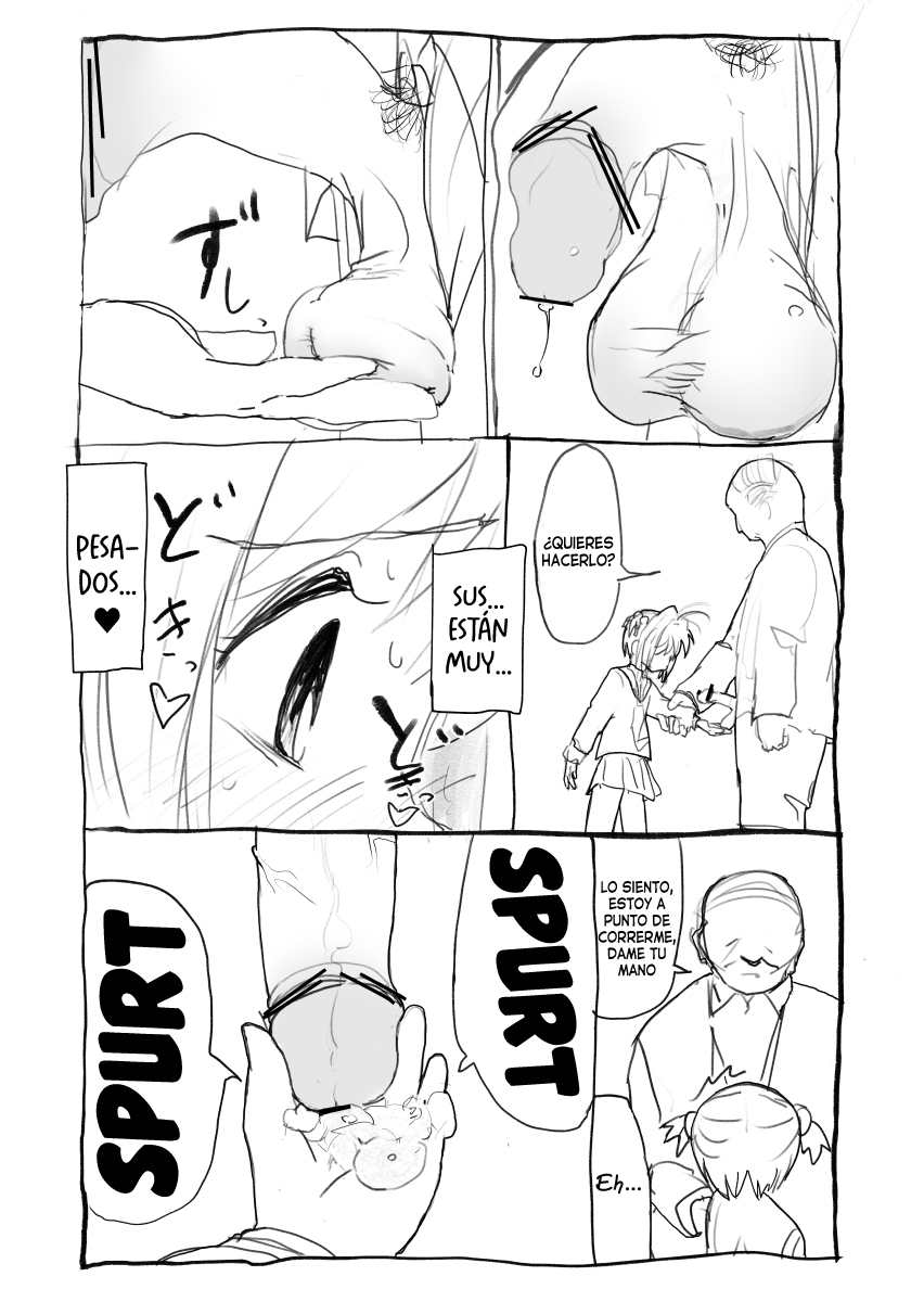 [Futotta Obasan] Sakura-chan Kouin Manga | Manga de Sexo oral de Sakura-chan (Cardcaptor Sakura) [Spanish] [Traducciones Necesarias] - Page 30