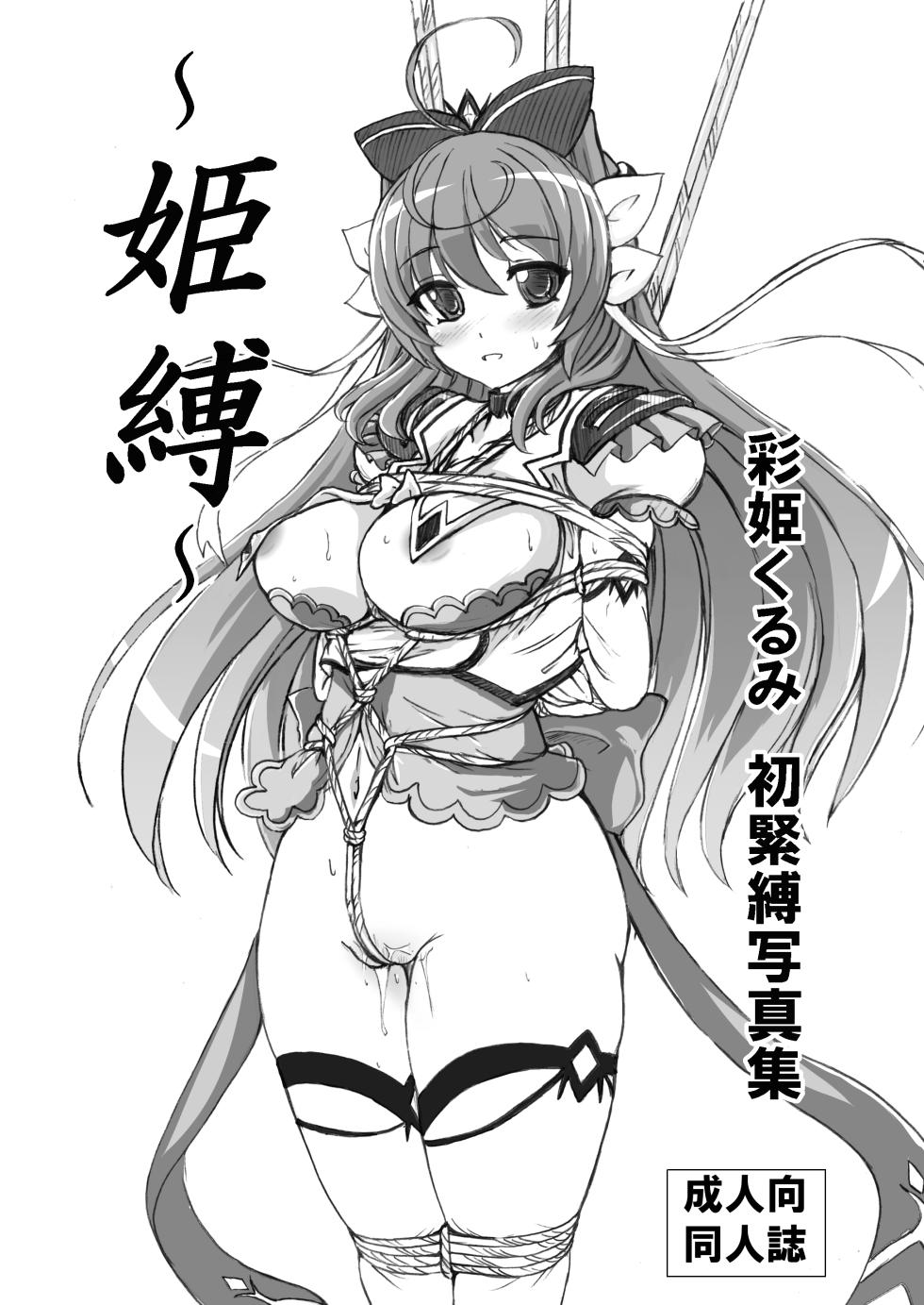 [Sankaku Doumei (fuchi)] Himebaku (Mahou Senshi Lemmtear Knights) [Digital] - Page 1