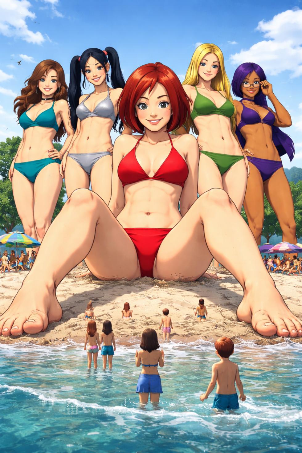 Giantess 16 [AI Generated] - Page 2