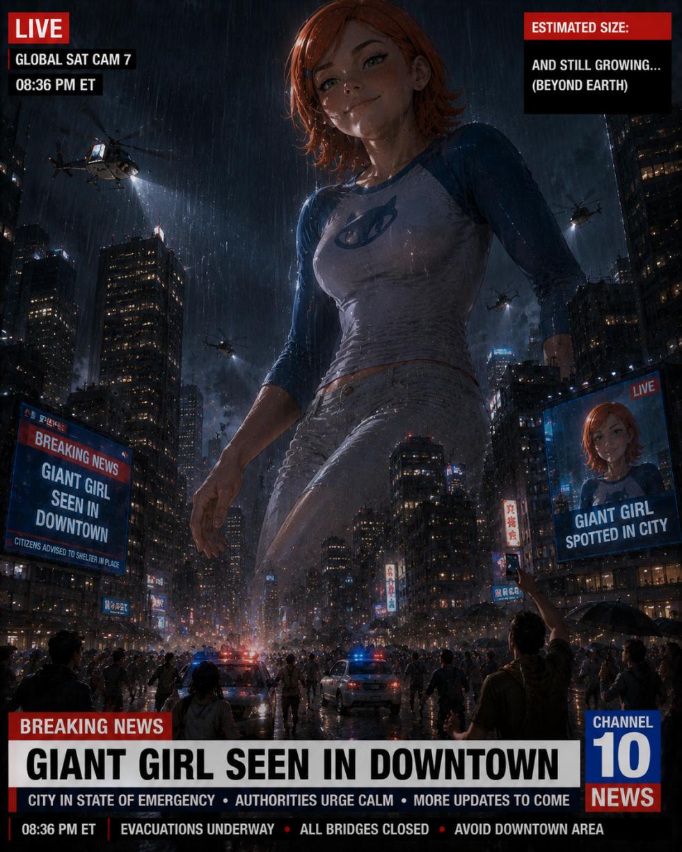 Giantess 16 [AI Generated] - Page 32