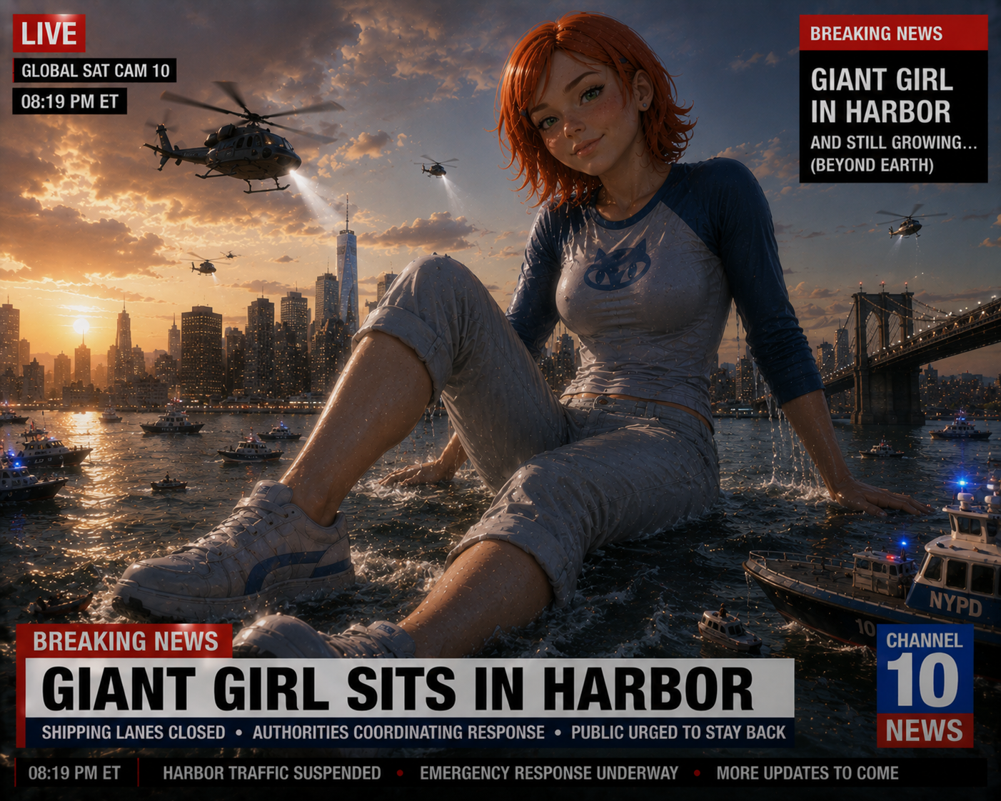 Giantess 16 [AI Generated] - Page 38