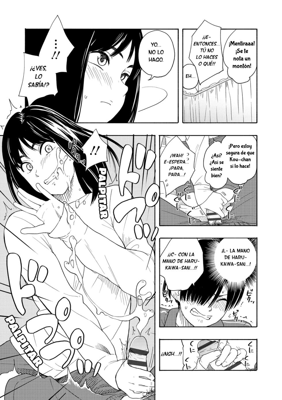 [Kiiroi Tamago] Futari Gokko | Juego de Dos (Shishunki no Eros) [Spanish] [RexoTranslations] - Page 14