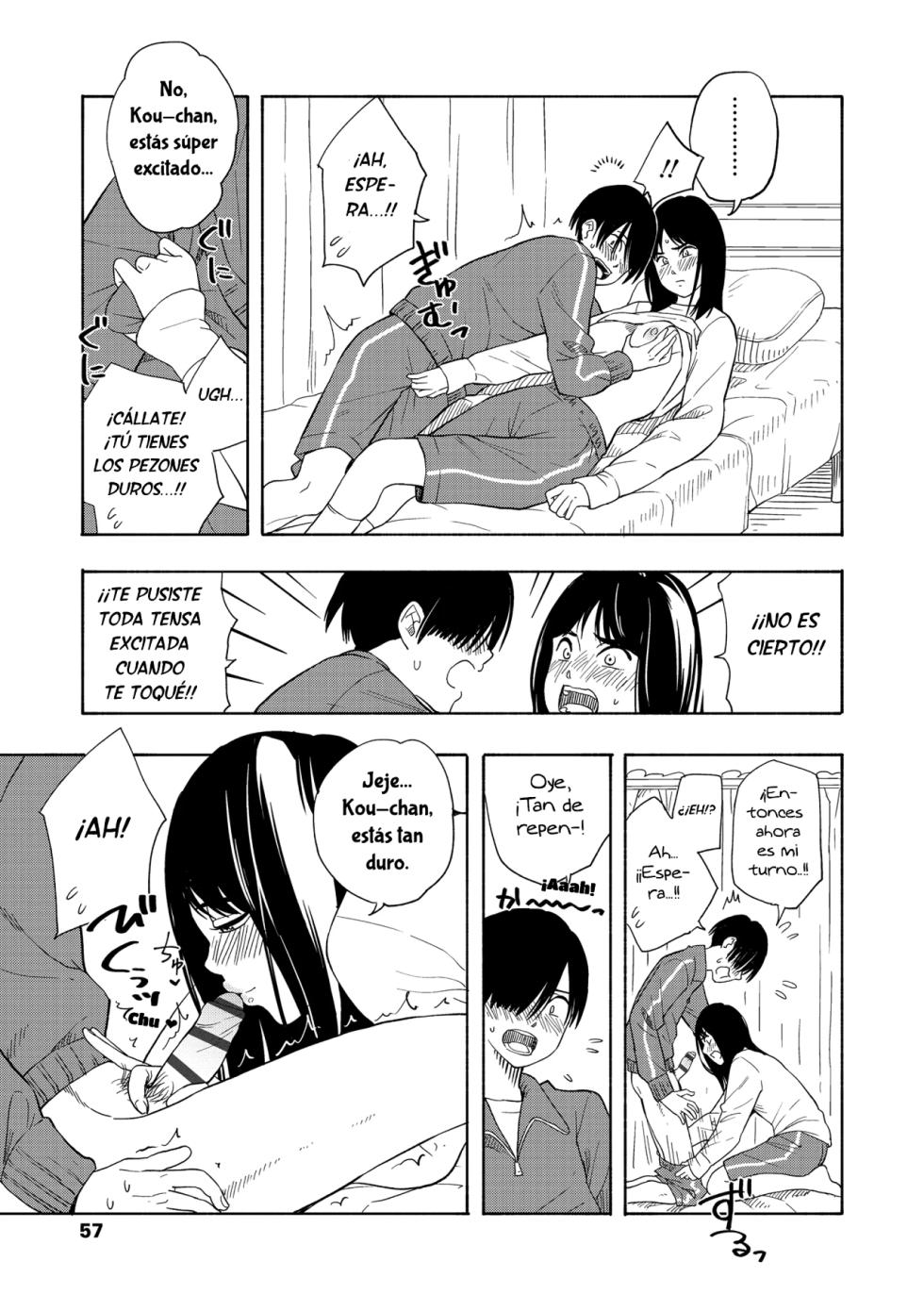 [Kiiroi Tamago] Futari Gokko | Juego de Dos (Shishunki no Eros) [Spanish] [RexoTranslations] - Page 34