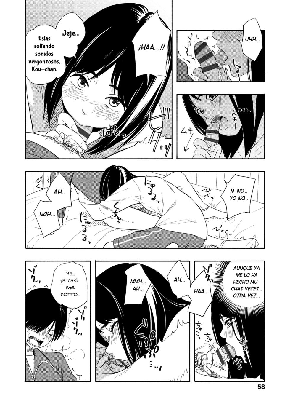 [Kiiroi Tamago] Futari Gokko | Juego de Dos (Shishunki no Eros) [Spanish] [RexoTranslations] - Page 35