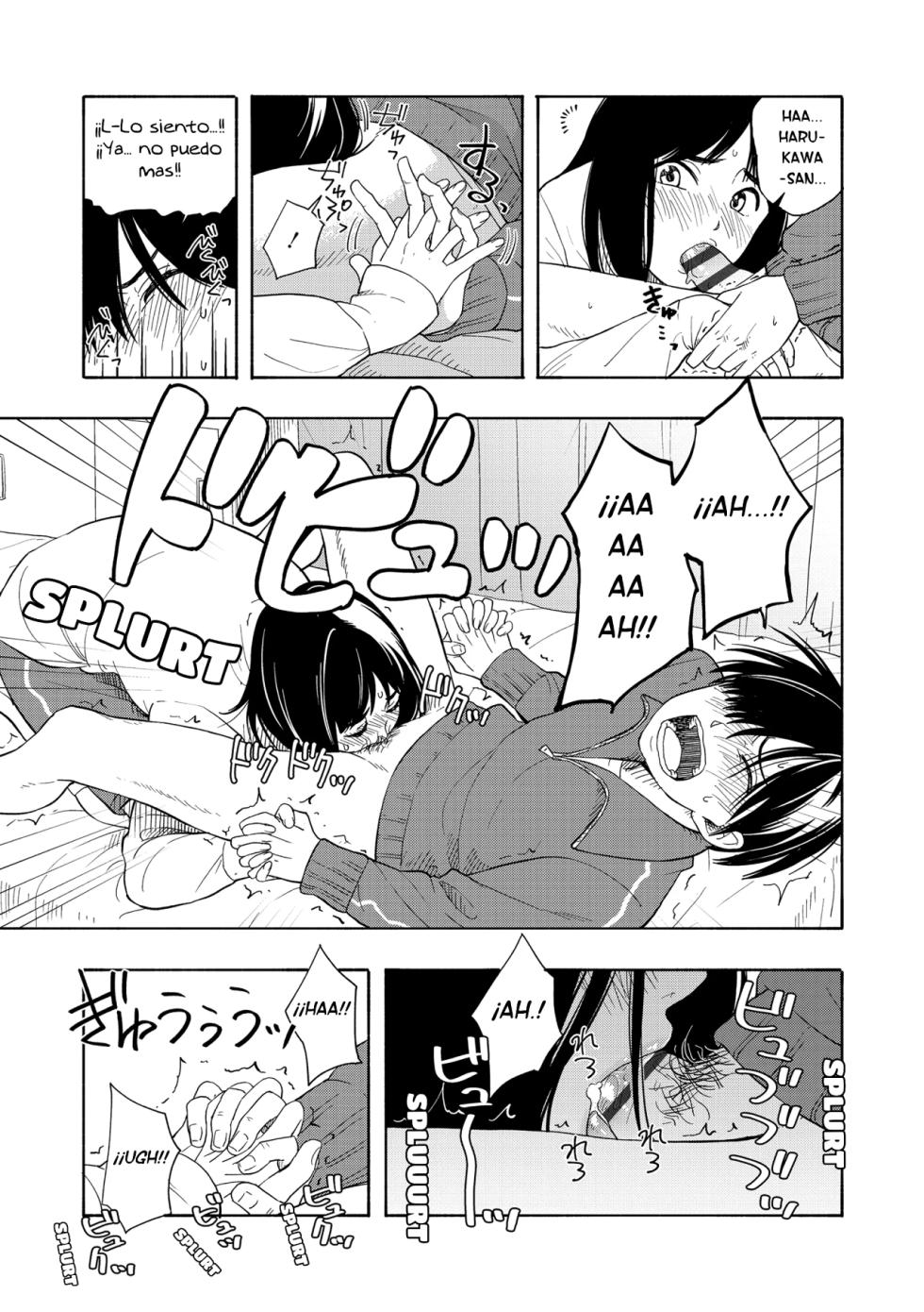 [Kiiroi Tamago] Futari Gokko | Juego de Dos (Shishunki no Eros) [Spanish] [RexoTranslations] - Page 36