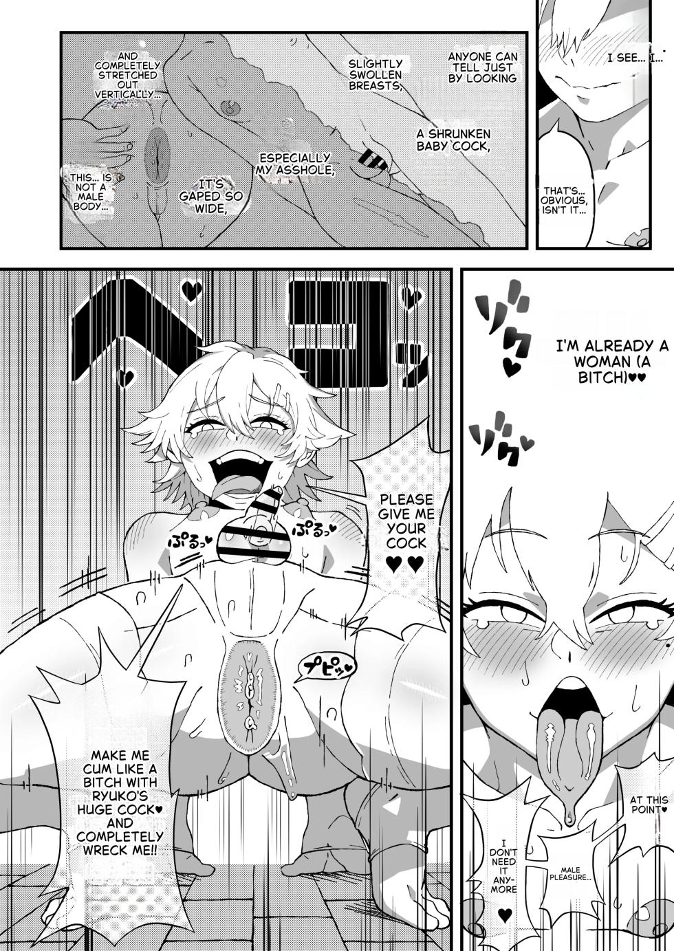Failed Off-Pako! How I Ended Up as a Futanari Manga Artist's Girlfriend [English] - Page 17