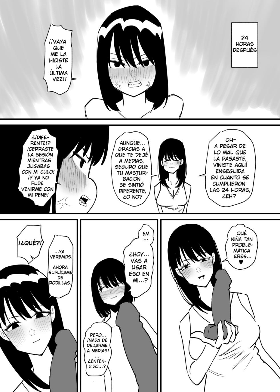 [Hachihachihachi] Un Juego Donde Puedes Convertirte en una Chica -Parte 1- Onnanoko ni Nareru Game 1 - Spanish - Page 18