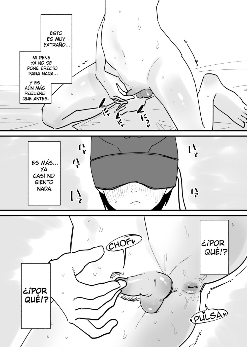 [Hachihachihachi] Un Juego Donde Puedes Convertirte en una Chica -Parte 1- Onnanoko ni Nareru Game 1 - Spanish - Page 24