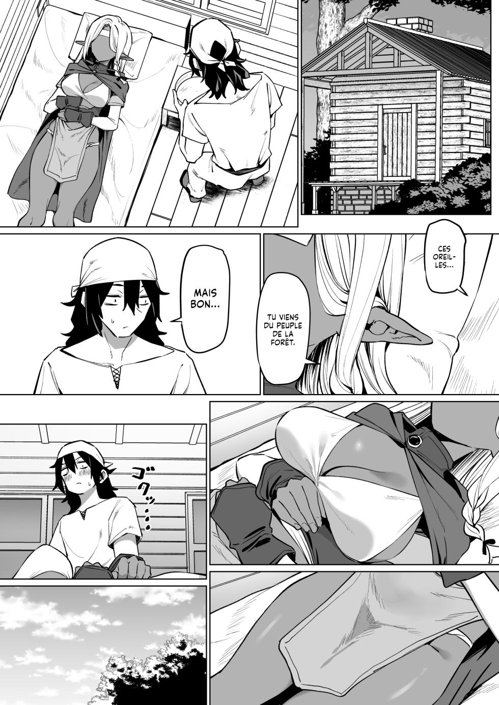 [MM] Kasshoku Elf o Tasuketara Ongaeshi Sareta Hanashi | L'Histoire où j'ai aidé une Elfe à la Peau Mate et où elle m'a rendu la pareille [French] [Lopxi] - Page 3