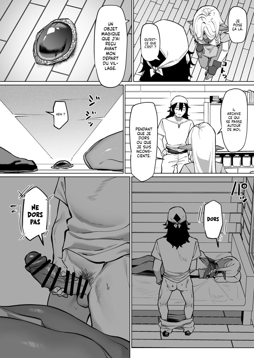 [MM] Kasshoku Elf o Tasuketara Ongaeshi Sareta Hanashi | L'Histoire où j'ai aidé une Elfe à la Peau Mate et où elle m'a rendu la pareille [French] [Lopxi] - Page 5