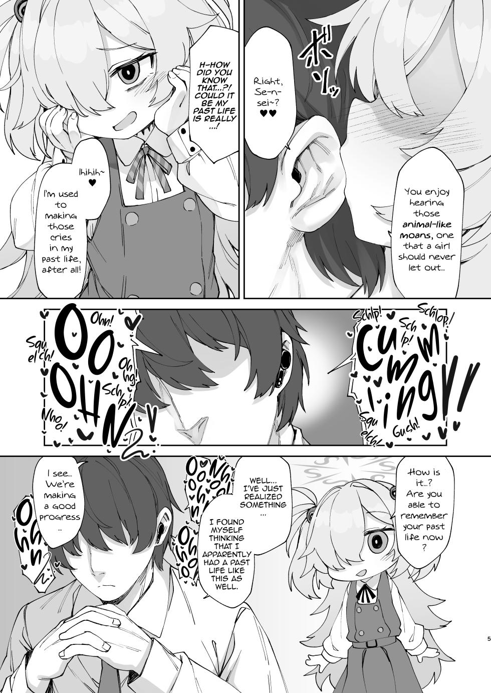 [Monochrome Circuit (racer)] Ano Oho-goe o Mou Ichido | Once More, With Those Animalistic Moans (Blue Archive) [English] [DeppoTL] [Digital] - Page 4