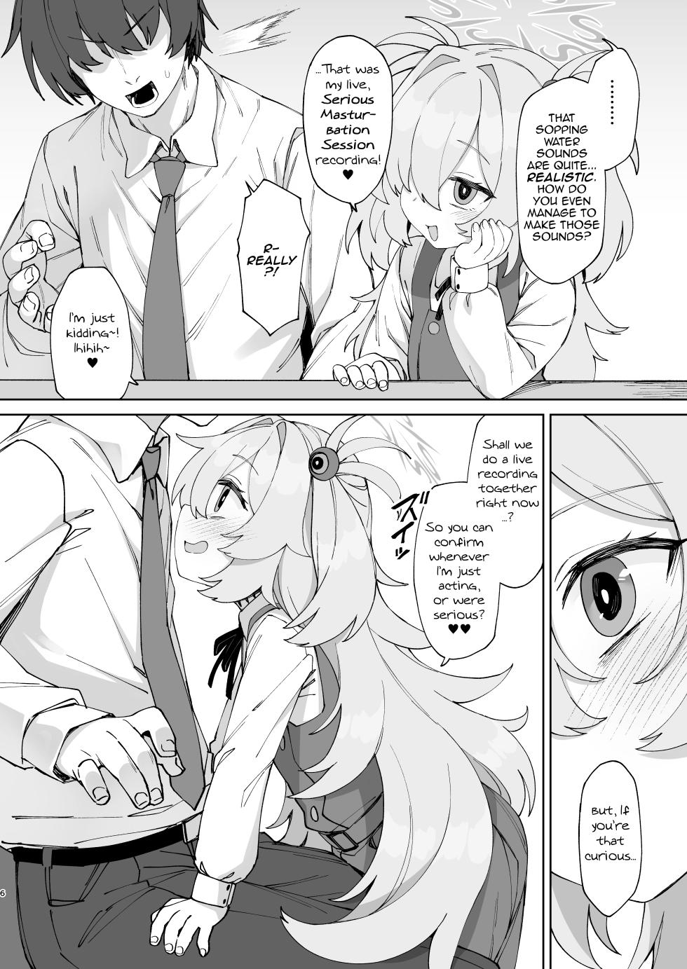 [Monochrome Circuit (racer)] Ano Oho-goe o Mou Ichido | Once More, With Those Animalistic Moans (Blue Archive) [English] [DeppoTL] [Digital] - Page 5