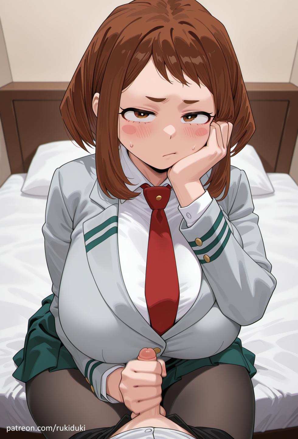 [rukiduki] Ochaco Uraraka - 麗日お茶子 [AI generated] - Page 2