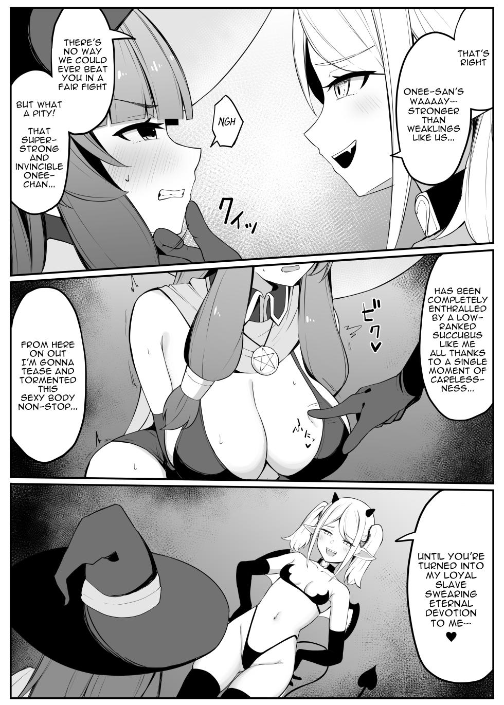 [Omochi no Mochiya (Numamochi)] How the Strongest Witch Was Charmed and Defeated by a Succubus | Saikyou Witch ga Succubus ni Miryou sarete Haiboku suru Hanashi [ENG] [Digital] - Page 11