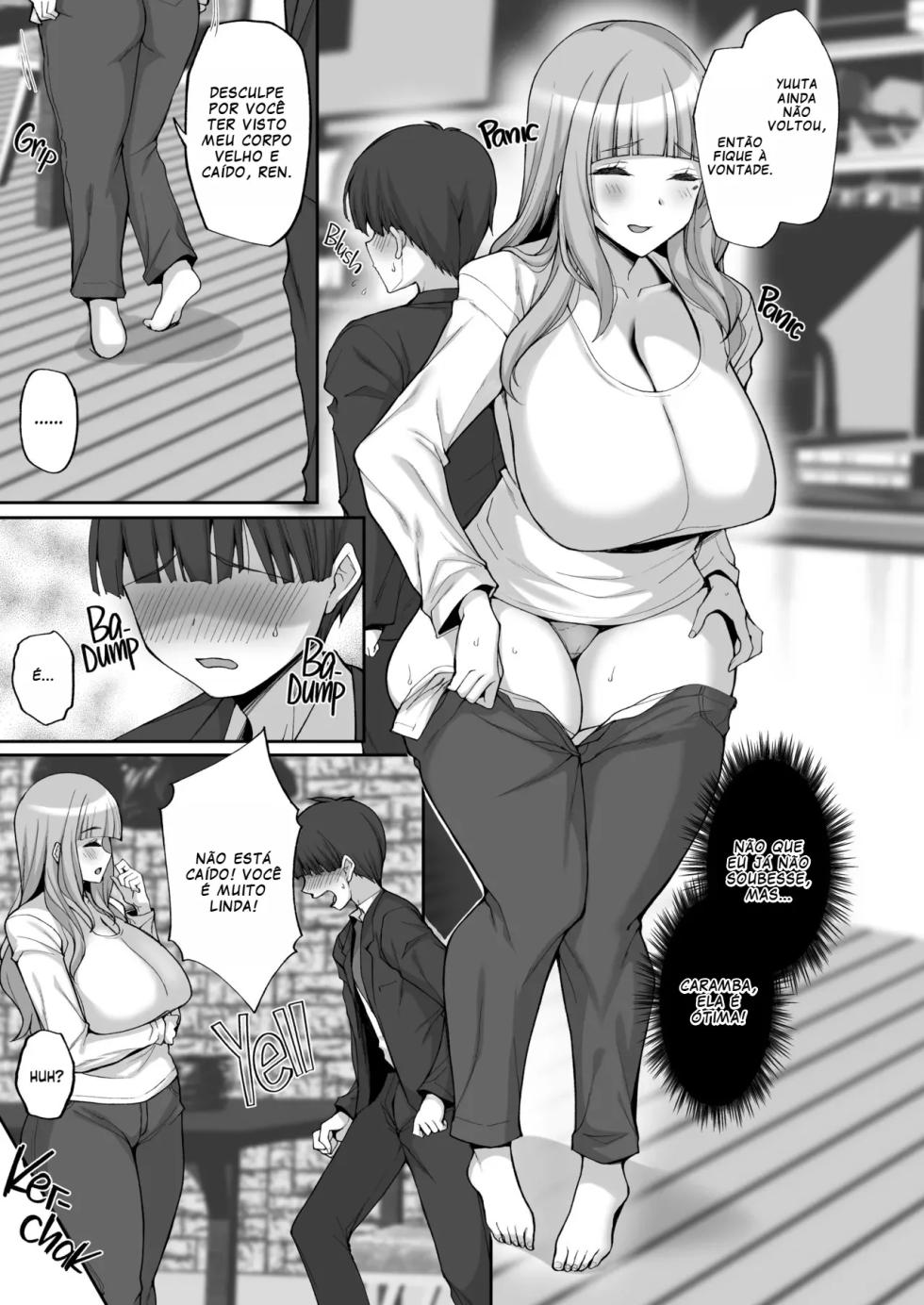 Hatsukoi no Bakunyuu Tomo Mama ga Yasashiku Sei no Tehodoki o Shitekureru Hanashi |  Aprendendo Sobre Sexo Com a Mãe do Meu Amigo - Page 6