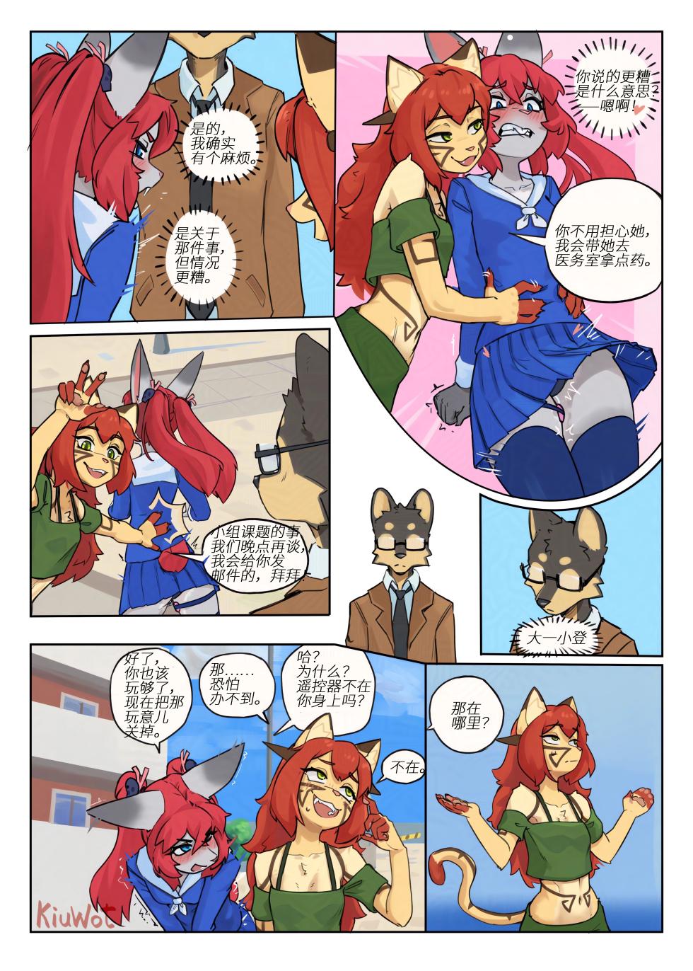 【KiuWot & Cyber​​kaps】课间操（未完待续）(furry)[中文][daozun个人机翻] - Page 6