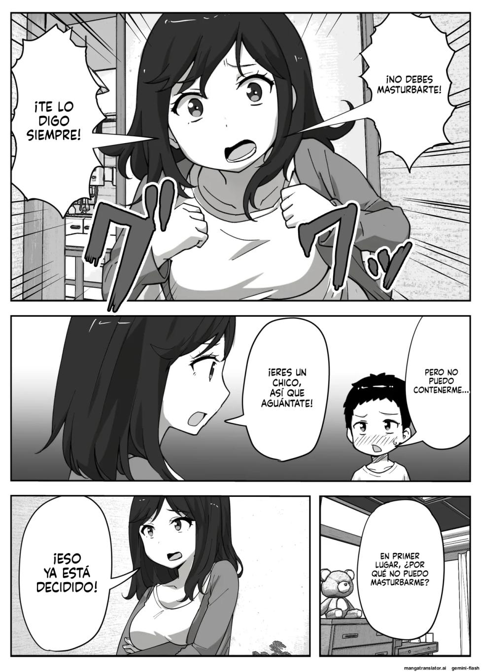 Musuko no onanī o kinshi shitai shin mama no hanashi (Spanish) MTL - Page 5