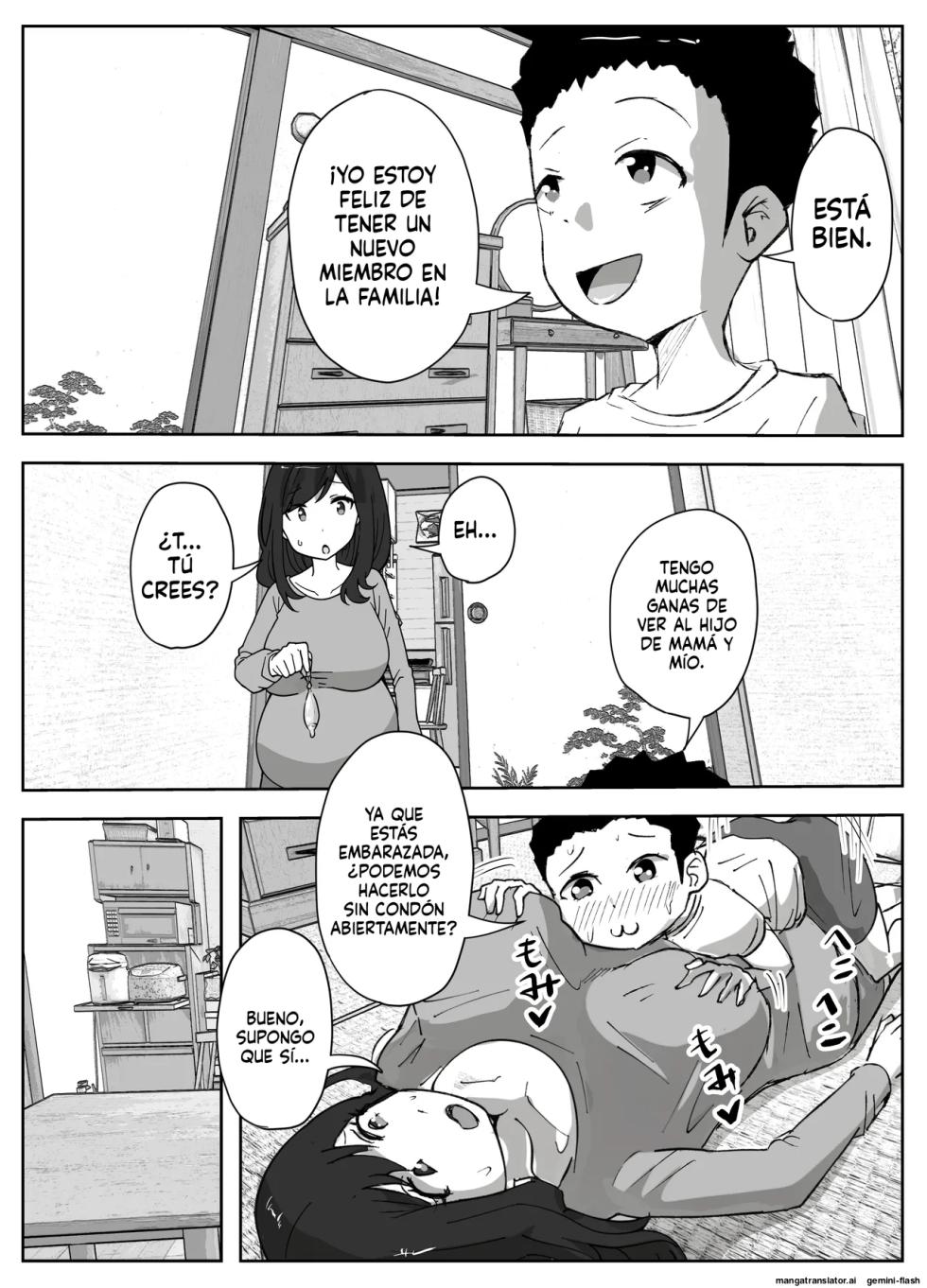 Musuko no onanī o kinshi shitai shin mama no hanashi (Spanish) MTL - Page 40