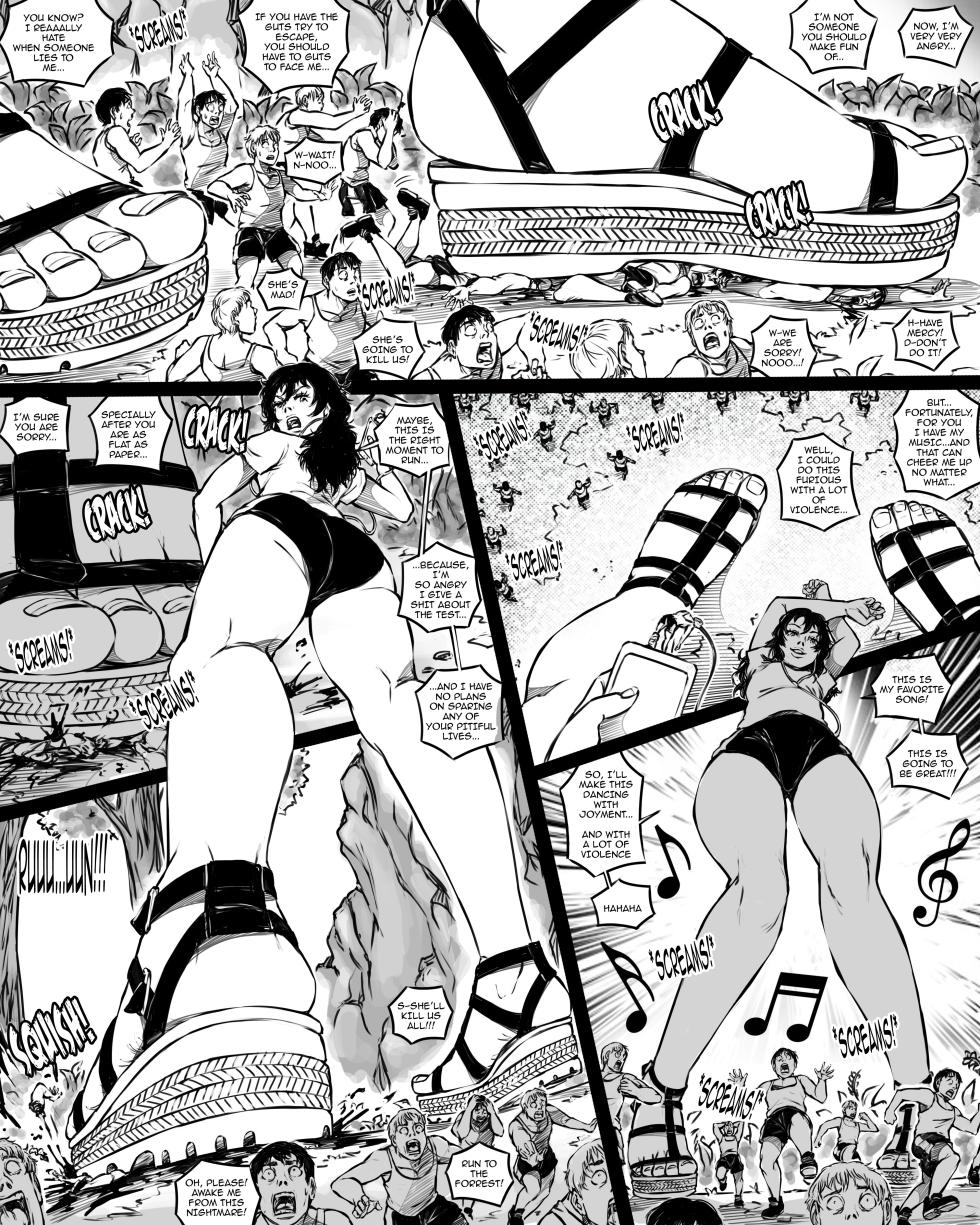 [SWGTSDRAWINGS] Giantess Boarding School 5 - The Forest Camp - Page 21