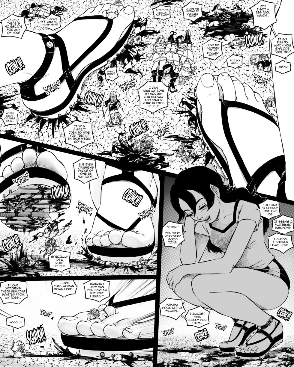 [SWGTSDRAWINGS] Giantess Boarding School 8 - Alice in Tinyland - Page 12