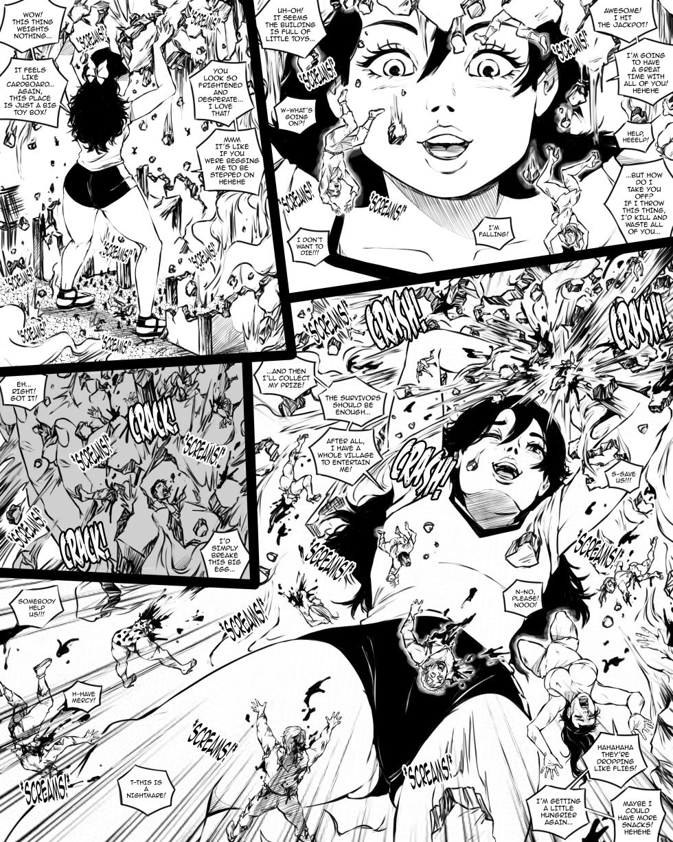 [SWGTSDRAWINGS] Giantess Boarding School 8 - Alice in Tinyland - Page 25