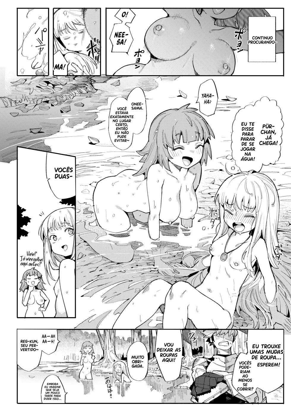 Benki Seijo Blanca Ch.2 ~Neroaras no Chika Seidou~ | Holy Cumdump Blanca - Page 4