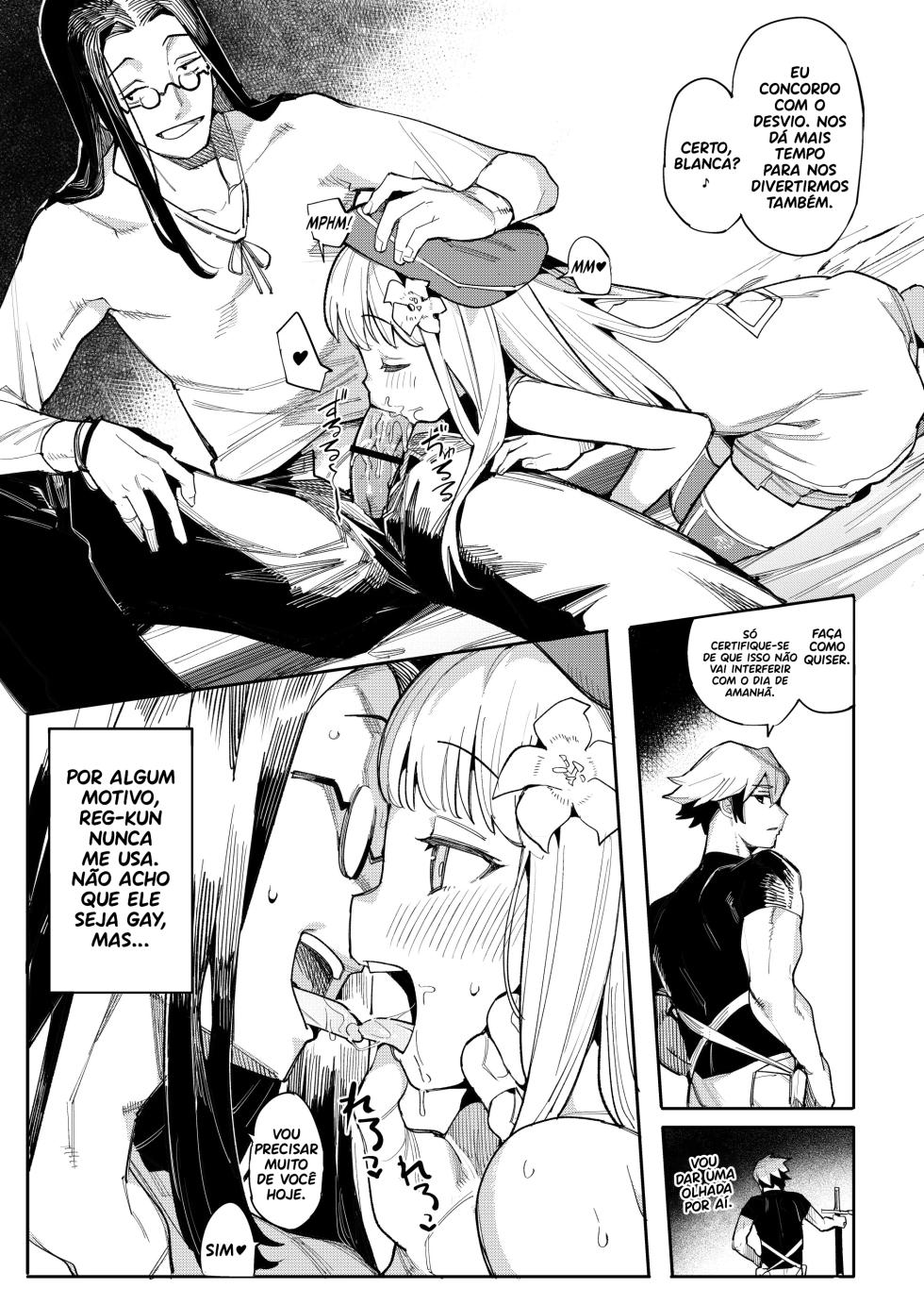 Benki Seijo Blanca Ch.2 ~Neroaras no Chika Seidou~ | Holy Cumdump Blanca - Page 11