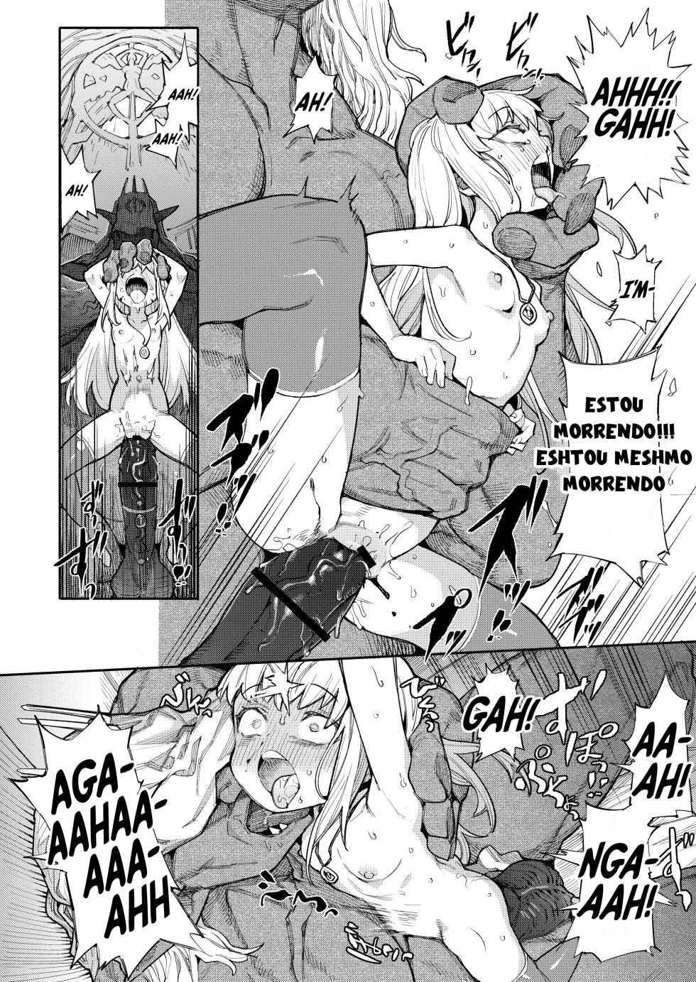 Benki Seijo Blanca Ch.2 ~Neroaras no Chika Seidou~ | Holy Cumdump Blanca - Page 35