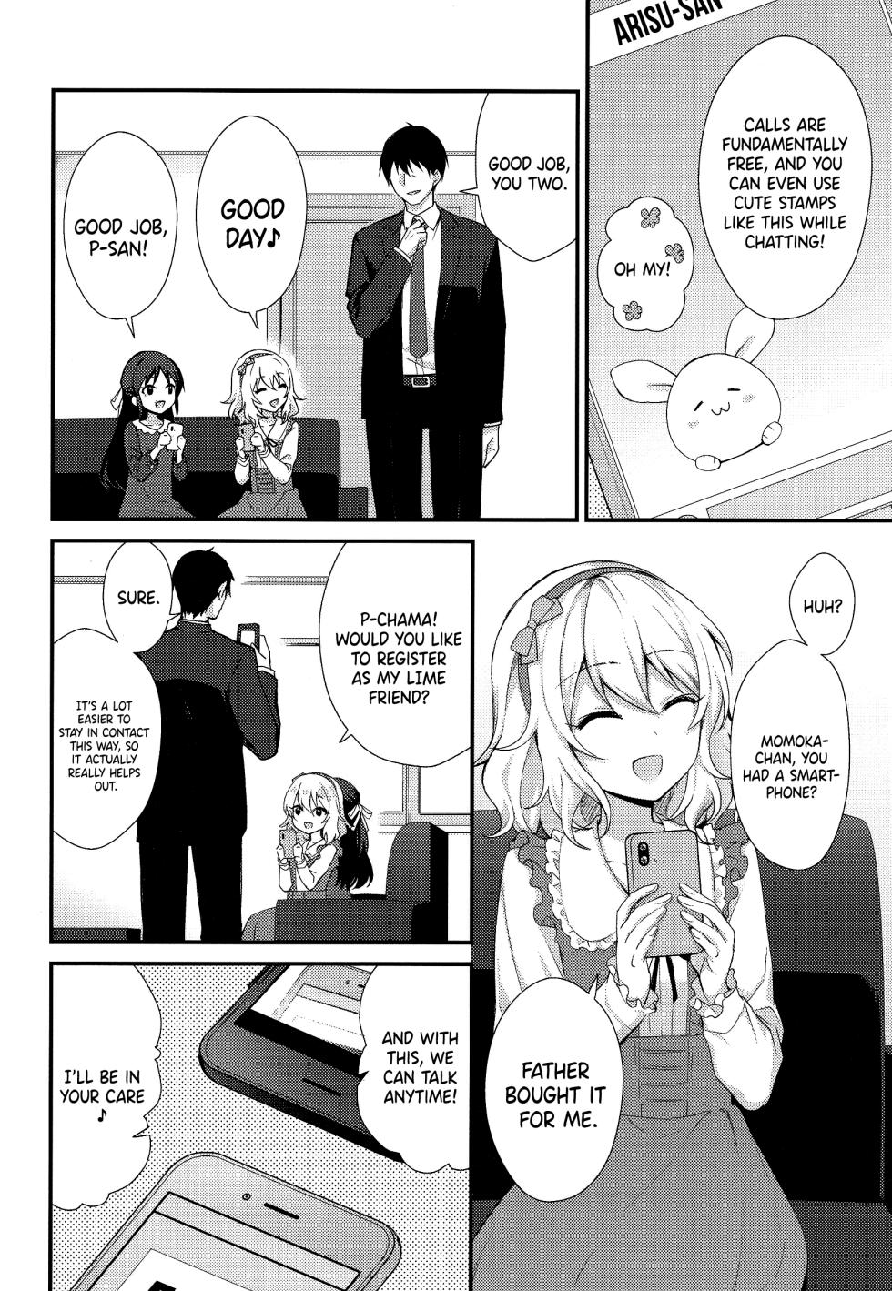 (C101) [Rabbit-trèfle (Yuiazu Nanoha)] Momoka no Yuuwaku / Momoka's Seduction (THE IDOLM@STER CINDERELLA GIRLS) [English] {Doujins.com} - Page 3