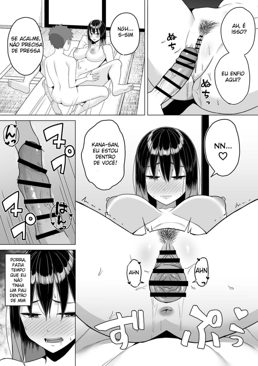 [Toshiue Onee-san Tengoku (Gyouza Teishoku)] Yopparai Nee-chan no Jinsei ga Kouten suru Koudou Henyou [Portuguese-BR] - Page 25