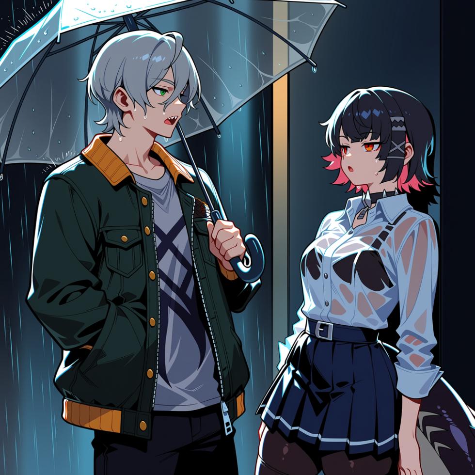 [打工人]雨后小故事[ai generated] - Page 3