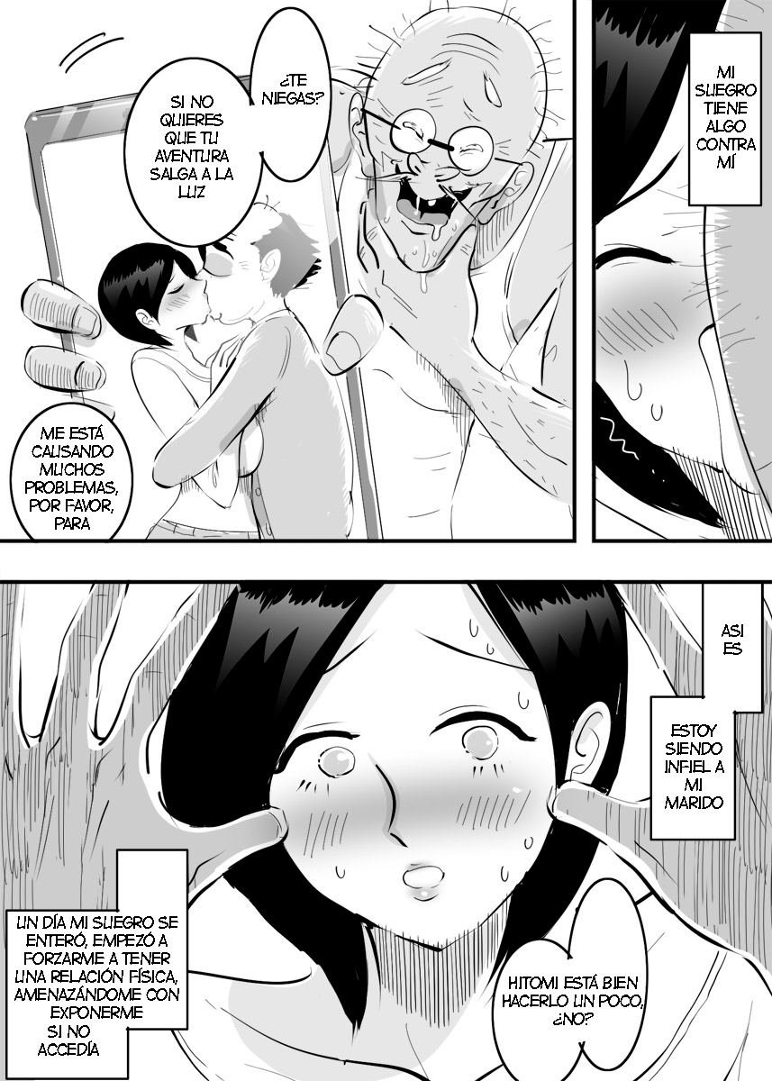 Mi suegro me chantajea y abusa de mi (Pietro)(pajerosnxn) - Page 7
