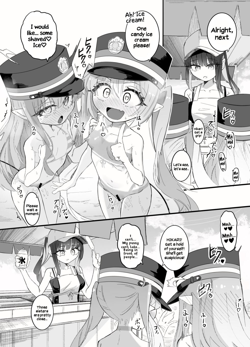 [Chinu Chinu-ya (Uracine)] Nozomi to Hikari no Yuri Shupo Express! | Nozomi and Hikari's Yuri Shupo Express! (Blue Archive) [English] [Digital] - Page 19