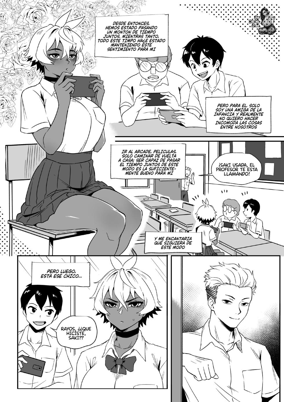 [Sambalteracy] Harem Romcome no Shujinkou kara Otokimari na Osananajimi wo Ubau Hanashi｜Una Historia Sobre Robar A La Tomboy Amiga De La Infancia De Un Protagonista Rom-Com Harem [Spanish] [BigDaddy Scan + JFairy Traslate] - Page 12