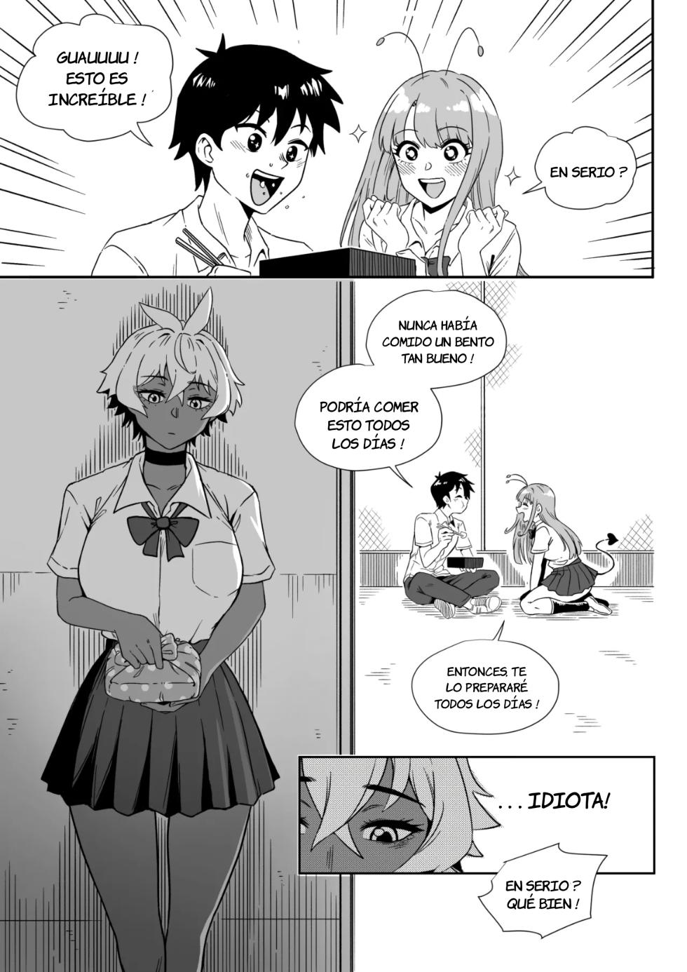 [Sambalteracy] Harem Romcome no Shujinkou kara Otokimari na Osananajimi wo Ubau Hanashi｜Una Historia Sobre Robar A La Tomboy Amiga De La Infancia De Un Protagonista Rom-Com Harem [Spanish] [BigDaddy Scan + JFairy Traslate] - Page 26