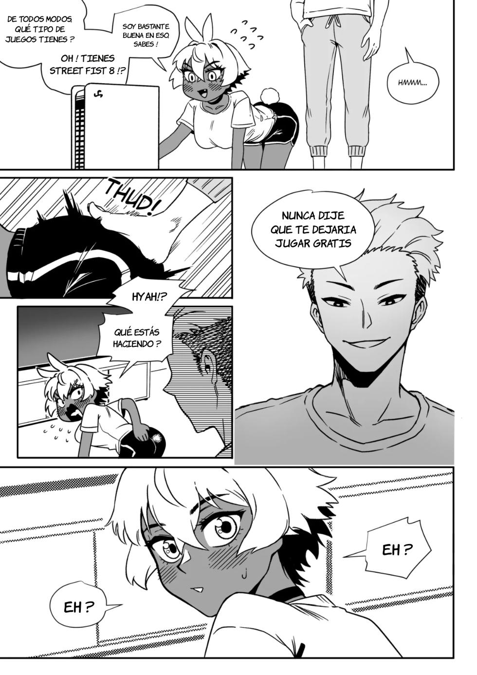 [Sambalteracy] Harem Romcome no Shujinkou kara Otokimari na Osananajimi wo Ubau Hanashi｜Una Historia Sobre Robar A La Tomboy Amiga De La Infancia De Un Protagonista Rom-Com Harem [Spanish] [BigDaddy Scan + JFairy Traslate] - Page 38