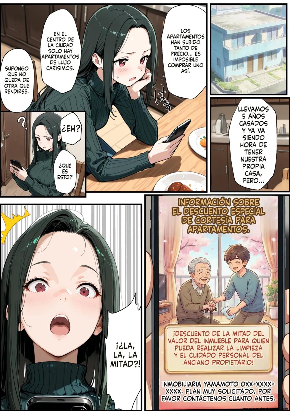 Haramase manshon roun hangaku no jouken ni maishuu (Spanish) MTL - Page 3
