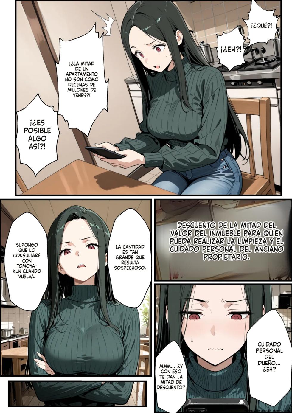 Haramase manshon roun hangaku no jouken ni maishuu (Spanish) MTL - Page 4