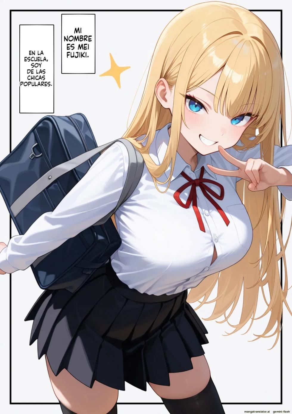 Kurasu no gyaru to mama (33) de tanetsuke oyakodonburi (Spanish) MTL - Page 2