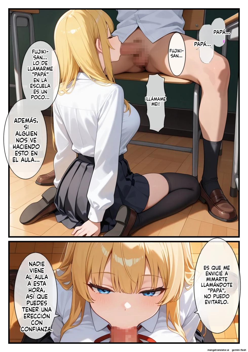 Kurasu no gyaru to mama (33) de tanetsuke oyakodonburi (Spanish) MTL - Page 37