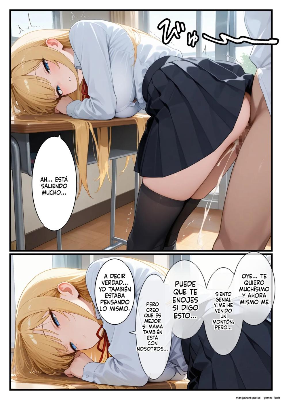 Kurasu no gyaru to mama (33) de tanetsuke oyakodonburi (Spanish) MTL - Page 39