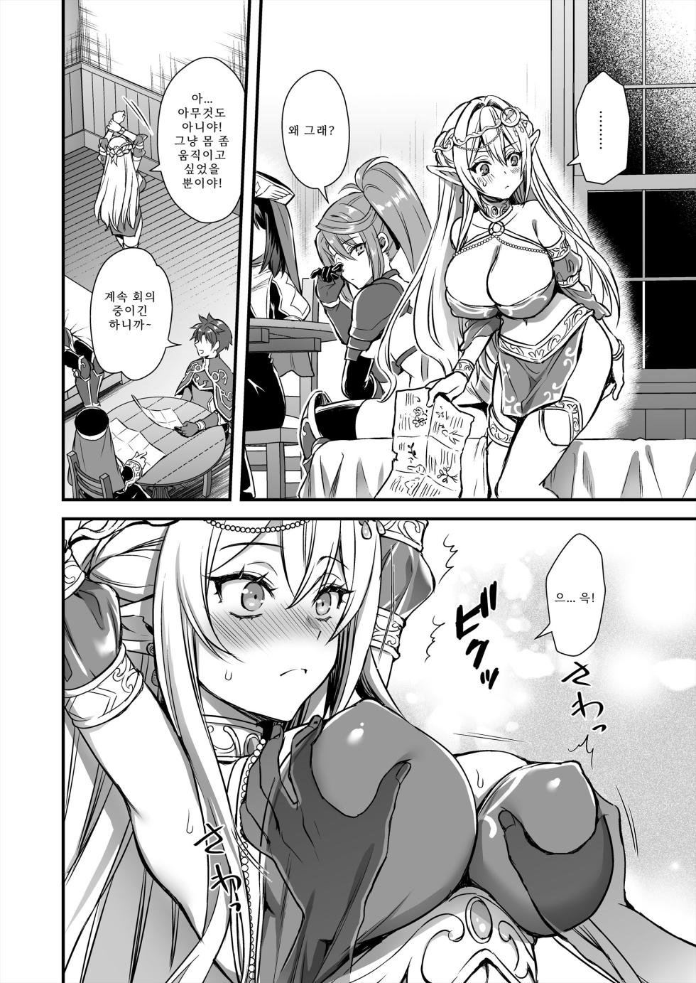 [Aigamodou (Ayakawa Riku)] Isekai Elf Hatsujou no Magan 10 ~Party Netori Hen~ [Korean] - Page 5