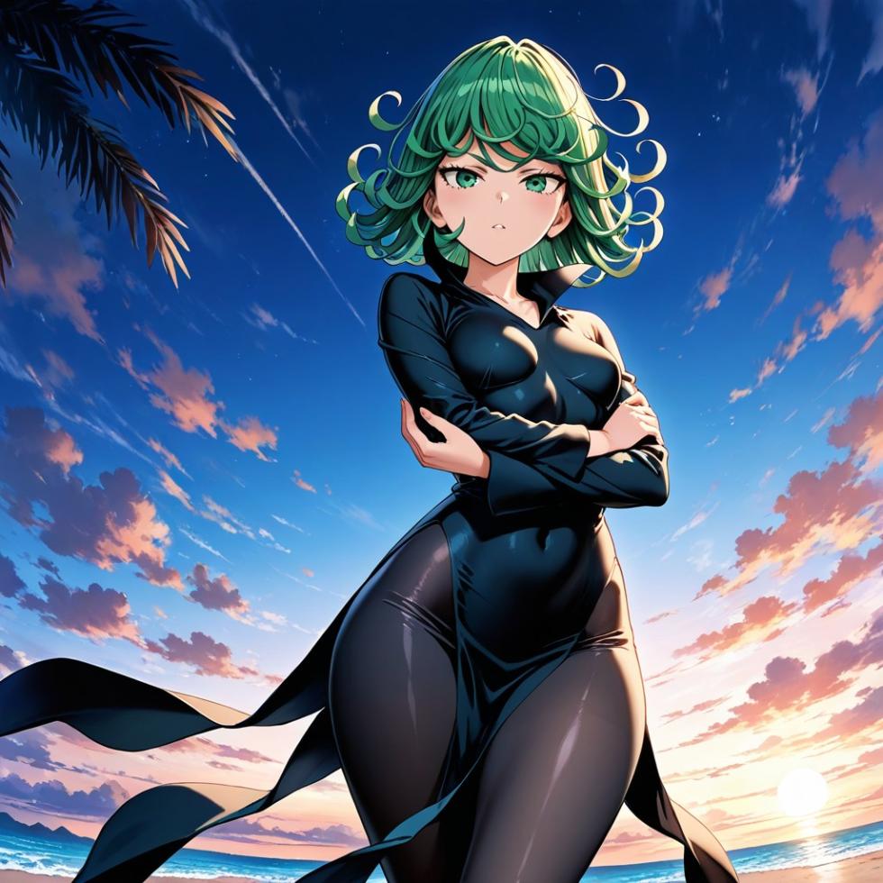(Patreon - WaifuRain) Tatsumaki Tentacles Opening Gallery - AI Generated - Page 8