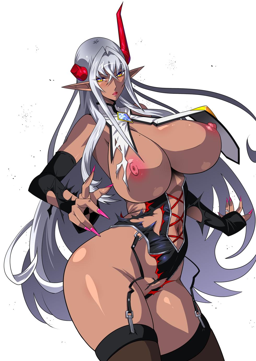 (C106) [スタジオみずよーかん (東戸塚らいすた)] 黒雷の魔王レヴィーザ act1「人妻魔王は元部下の肉便器となる…」 (NO TEXT) [DL版] - Page 5