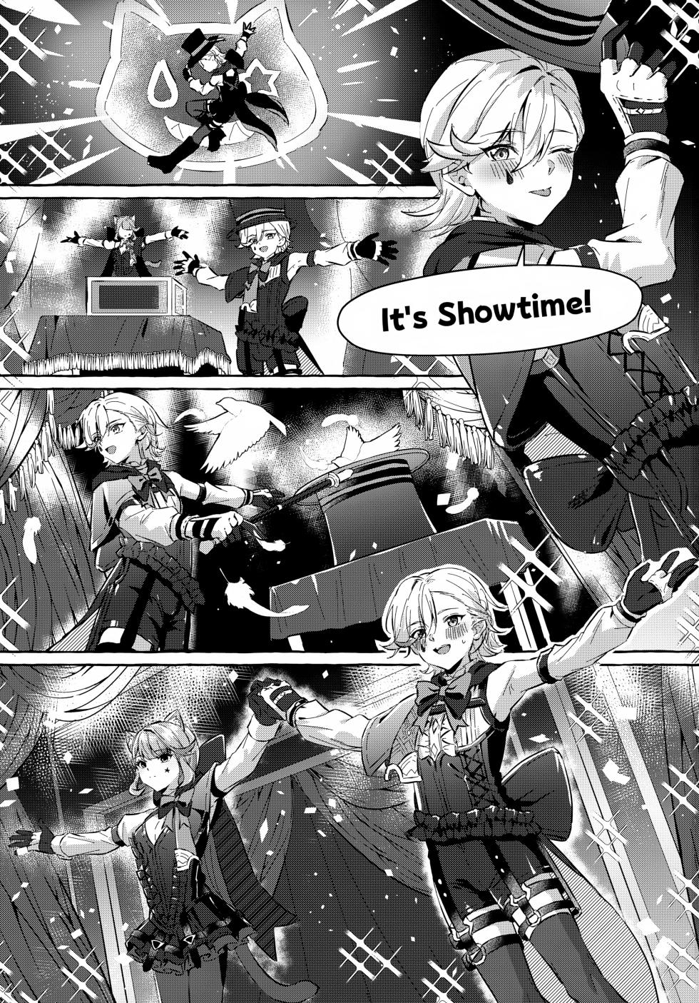 (ShotaFes 22) [Peko Renmei (Marimiya Yuu)] Toraware no Binetsu to, Genkou no Trick (Genshin Impact) - Page 2