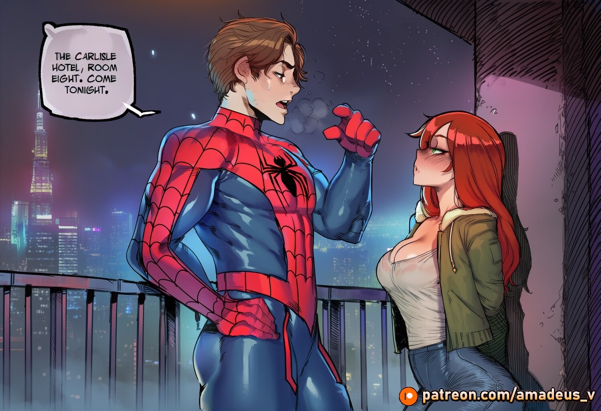 [Amadeus V] The Other Woman (Spider-Man x Silk) [English] [Full Comic] [AI Generated] - Page 3